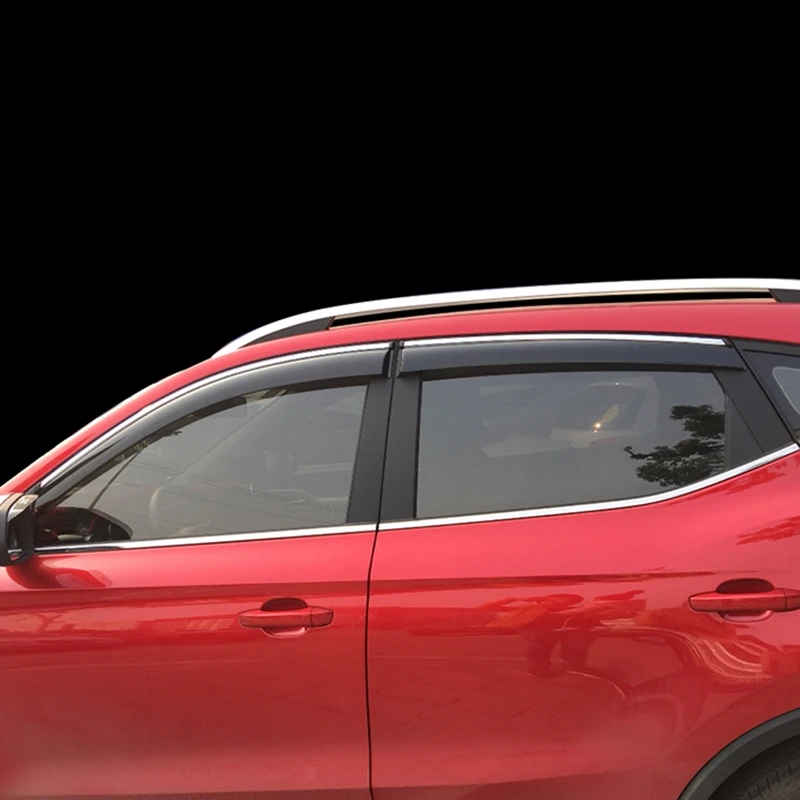 4pcs/lot Car Styling Visors Sun Rain Shield window trim Stickers