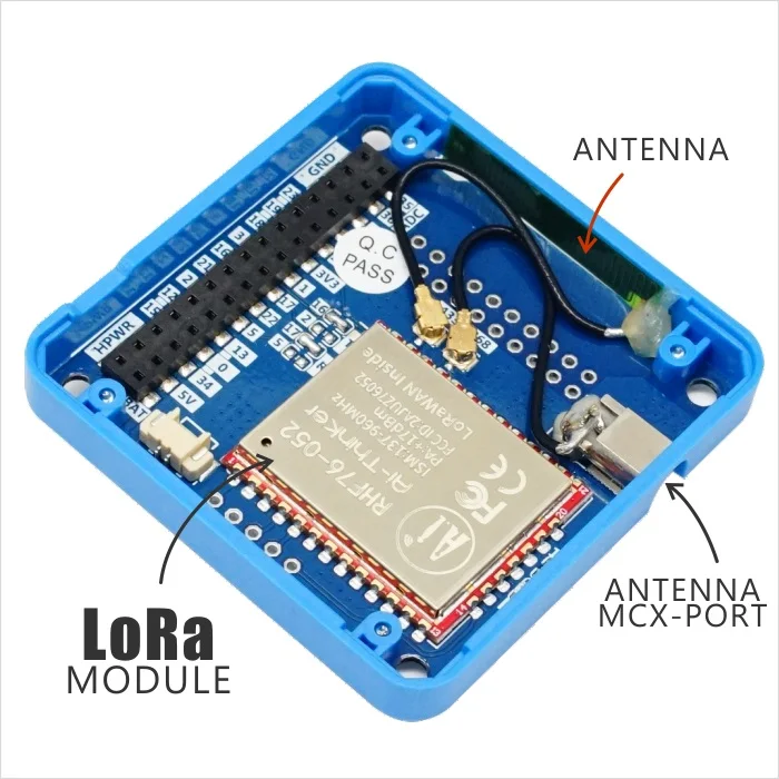 M5Stack LoRaWAN модуль 433/470MHz 868/915 МГц с внутренней антенной STM32L052C8T6 стекируемые ESP32 доска