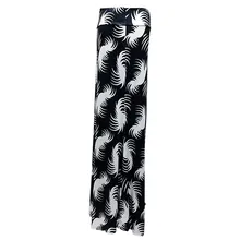 KLV/ женские милые туфли-лодочки Gypsy Длинные Джерси обтягивающая юбка-макси дамы юбка D4