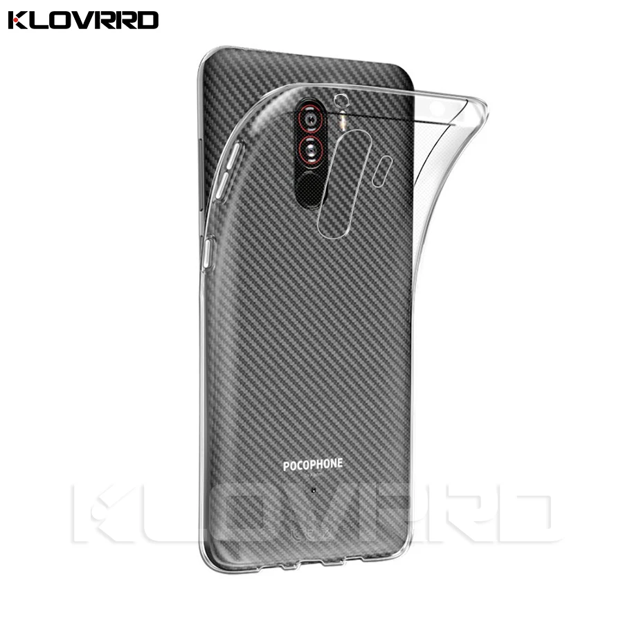

TPU Phone Case For Xiaomi mi Pocophone F1 Global Protector Silicone Cover Protective Clear case Transparent For xiaomi Poco F1