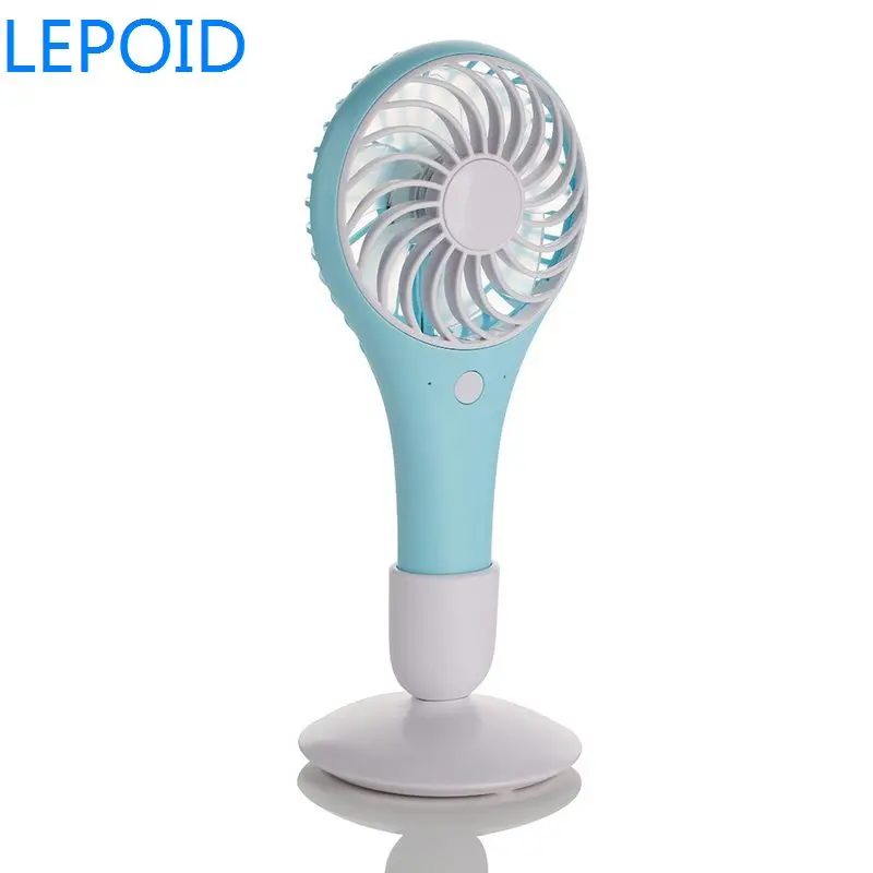 

LEPOID Mini Hand-Held Fan Powerful Small Personal Portable Fans Speed Adjustable USB Rechargeable Cooling for Travel