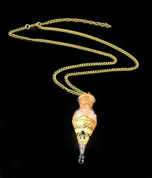 

FreeShipping Magic lucky blessed spirit bottle necklace 20 pcs/lot fashion necklace