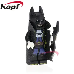 PG484 Супер Герои фигурки Бэтмена Erik Killmonger Черная пантера строительные блоки кирпичи экшн коллекционные игрушки для детей