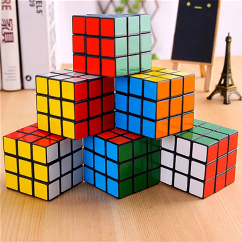 

Baby 3x3x3 Speed Magic Cube Colorful Toys Professional Cubes Magico Baby Puzzle Speed Anti-pressure Gifts Educational Toys Gift