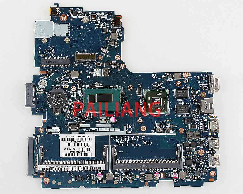 PAILIANG материнская плата для ноутбука hp Probook 440 450 470 G2 I5 ПК платы 773787-001 ZPL40/ZPL50/ZPL70 LA-B181P полный tesed DDR3