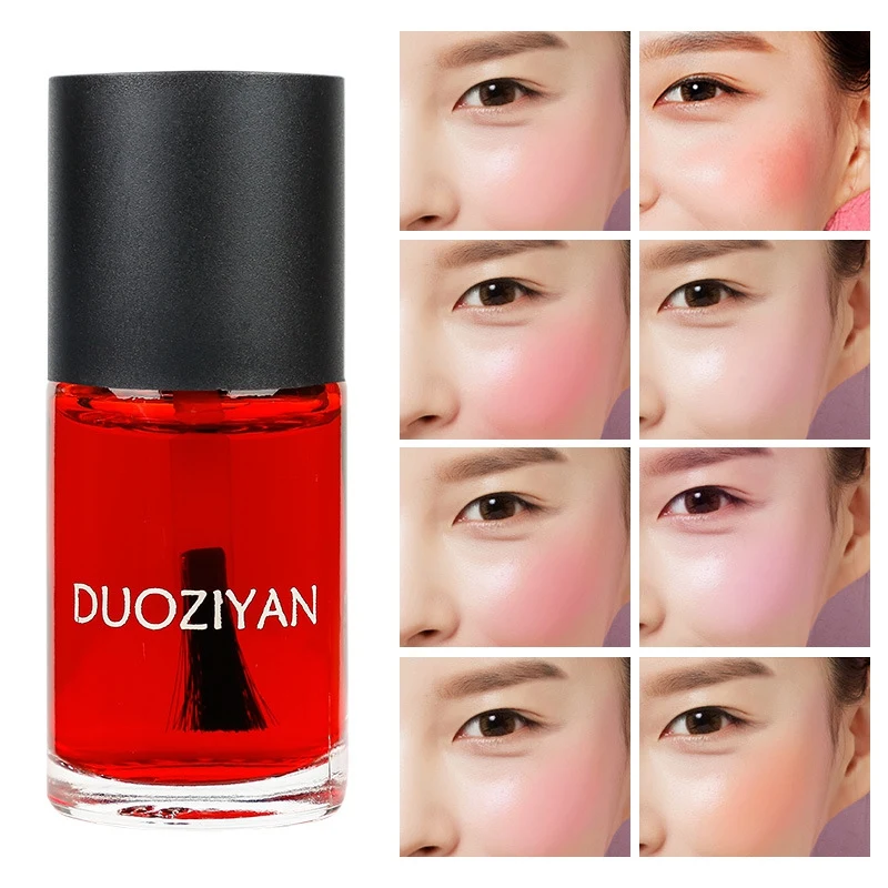

Liquid Blush Moisturizing Waterproof Brighten Skin Color Face Blusher/liquid Lipstick