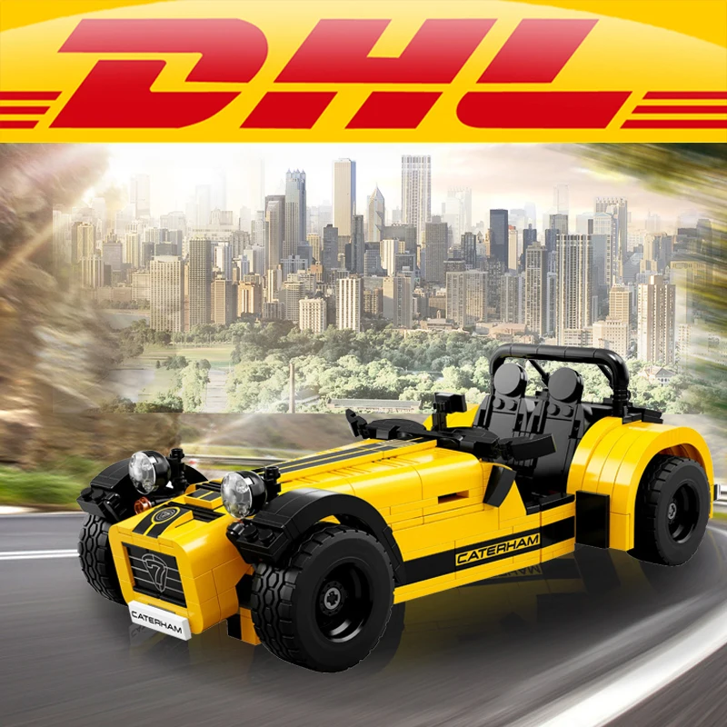 

Yile 006 CATERHAM Building Blocks model Compatible With technic bricks 21008 21307 action figure car toys for children