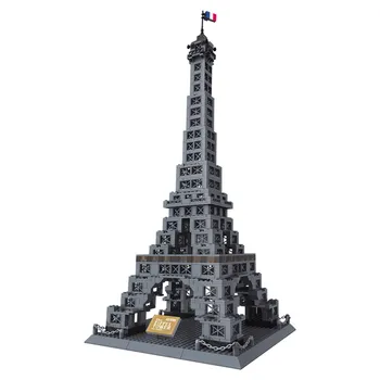 

Wange 5217 France Eiffel Tower Architecture Building Blocks Creative Model for Children Gifts Creator Figure Collection Gifts