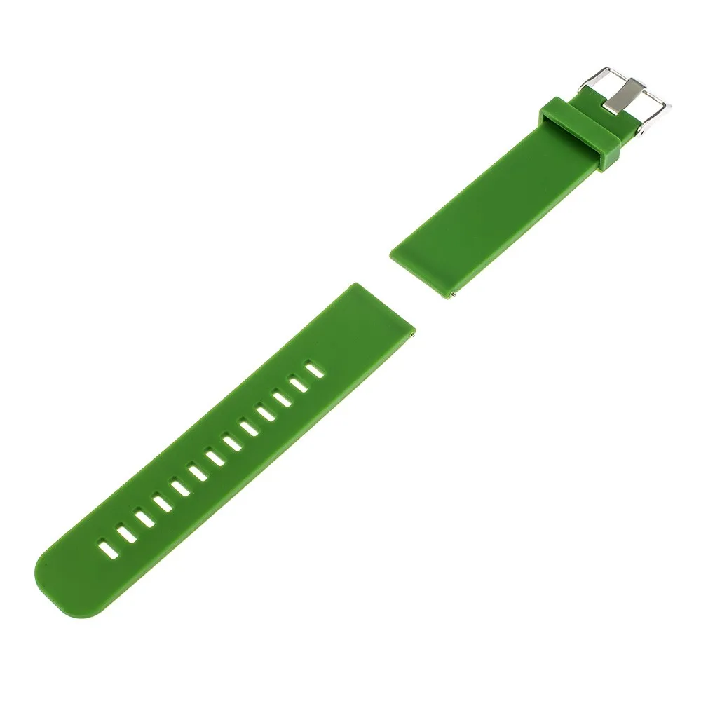 Силиконовый резиновый ремешок для часов Quick Release Watch Band 17 мм 18 мм 19 мм 20 мм 21 мм 22 мм универсальный ремешок на запястье браслет черный синий красный