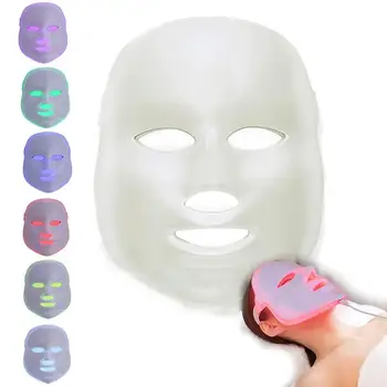 

Factory wholesale OEM 7 colors phototherapy LED face Mask