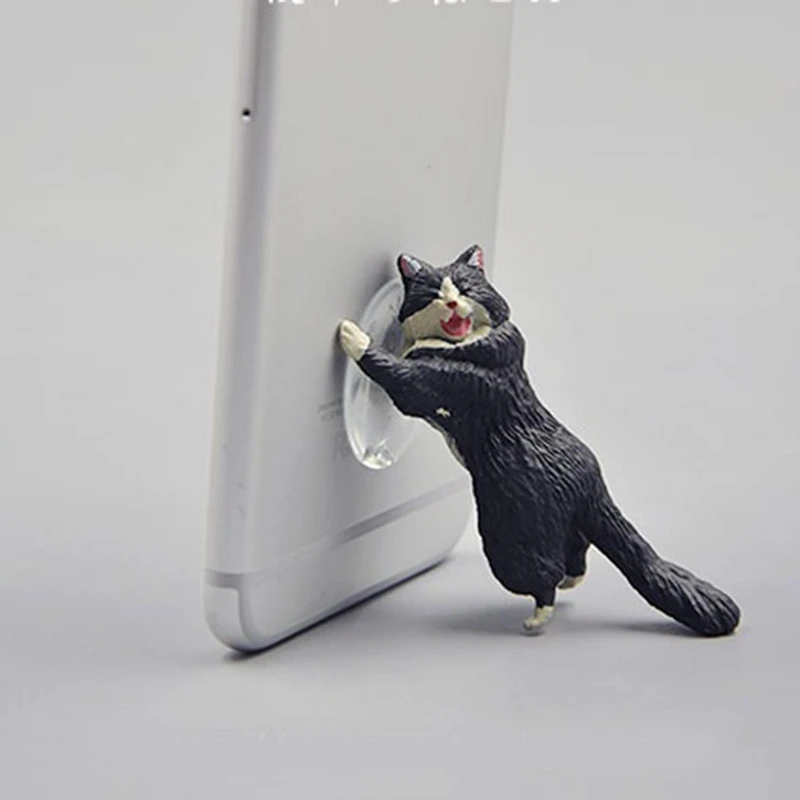 Neko Atsume Simulation Katze Tier Design Handy Halter Smartphone Stand Harz