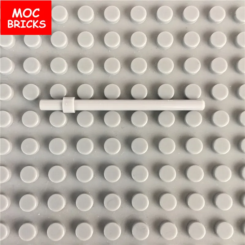 Конструктор MOC 10 шт./лот коричневый черный светло серый брусок 6 дюймов с толстым