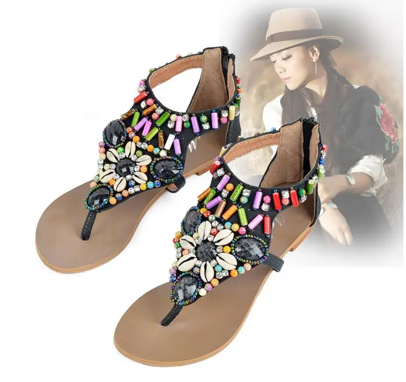 

zapatos de mujer shoes woman sandals sapato feminino women sandalias ayakkabi chaussures femme 2019 summer boho bohemian luxury