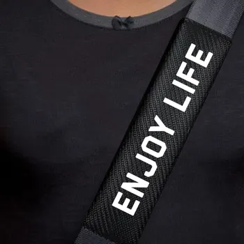 

Muchkey 2Pcs Car Seat Belt Shoulders Pads Cover Reflective Safety Shoulder Protection Auto Interior Accessories