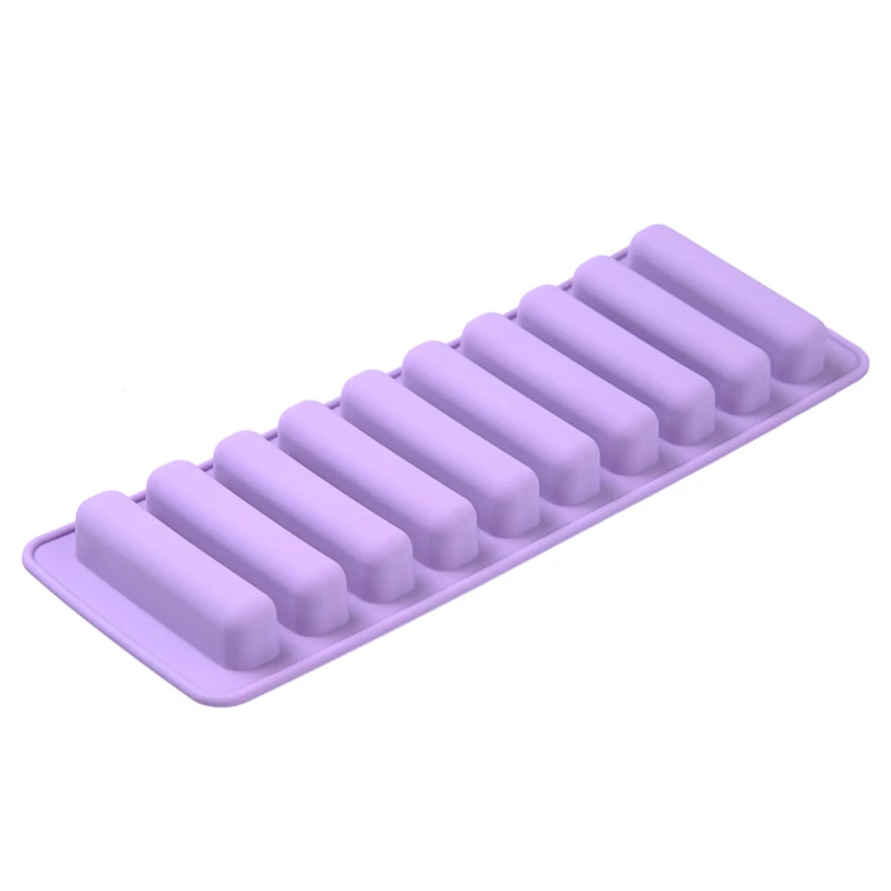 8 расцветок Еда Класс силиконовая форма для льда «Конфета», создатель прессформы DIY для хот-догов Ham для выпекания хлебобулочных изделий печенье "пальчики" льда инструмент для кубиков 13