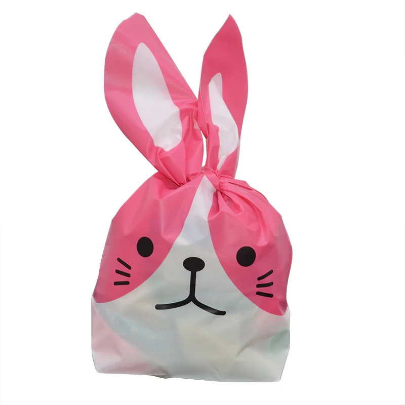 25 шт./лот длинные заячьи кроличьи уши пакеты для печенья конфеты упаковочный пакет для печенья свадебные конфеты подарочные сумки День рождения Пасха вечерние принадлежности - Цвет: B13