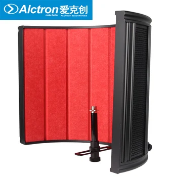 

Alctron VB860 microphone windscreen,portable acoustic wind screen multi level filter with adjustable thumbscrew