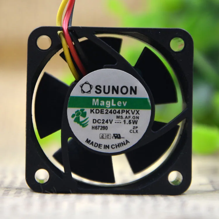 Original SUNON KDE2404PKVX 24V 1.5W 4020 4CM 40 * 40 * 20MM 3 wire