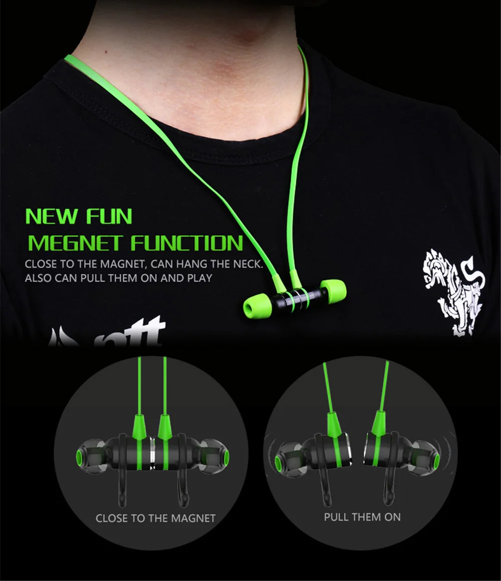 PLEXTONE G20 In-ear Earphone With Microphone Wired Magnetic Gaming Headset Stereo Bass Earbuds Computer Earphone For Phone Sport (6)