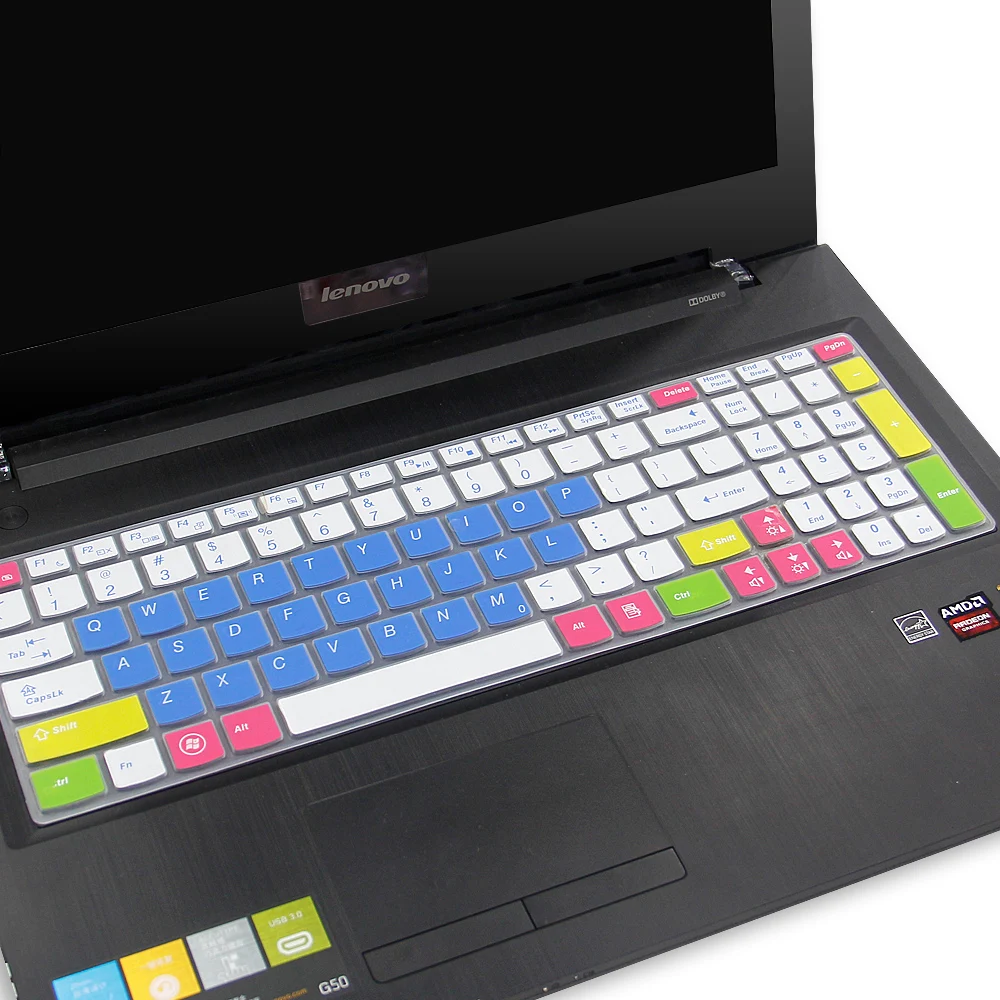 

Silicone Keyboard Cover Protector Skin for Lenovo G510 G50-80 Y50-70 g510 G50-80 Y700 i2000 Y510 G500 Y50C Y50P V480s Y580
