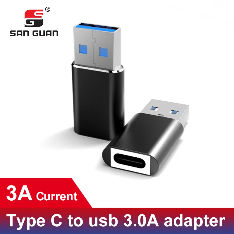 PD type-C 3,1 Gen1 5GB 3A адаптер USB C мама к USB папа адаптер подключения USBC-C для Macbook Google sony htc Oneplus Nokia