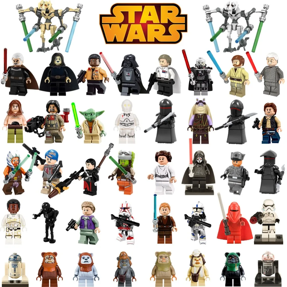 

LegoING Star wars Figures Building Blocks Orson Leia Master Yoda bricks Compatible Legoingly Toy kids For Children Playmobil 30