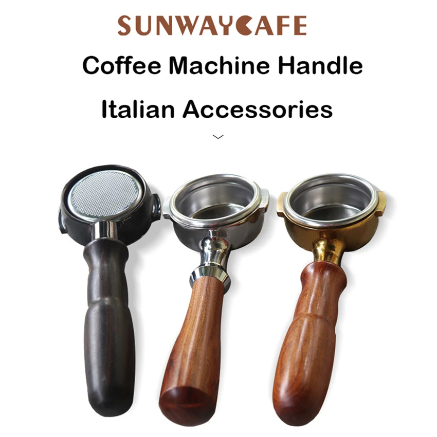  58MM Coffee Machine Handle Bottomless Filter Holder EXPOBAR E61 Stainless Steel Espresso Coffee Mak