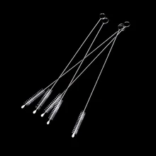 5 шт./компл. рыбы трубка для цистерны бутылки щетки всасывающая трубка Стекло трубка спираль мягкие волосы чистящие щетки для соломы инструменты