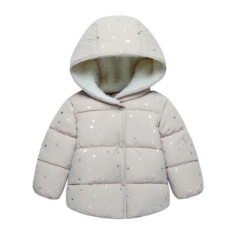 Детское осенне-зимнее пальто для девочек и мальчиков, 80 до 120 см теплые детские зимние куртки хлопковая одежда для младенцев, куртки, одежда