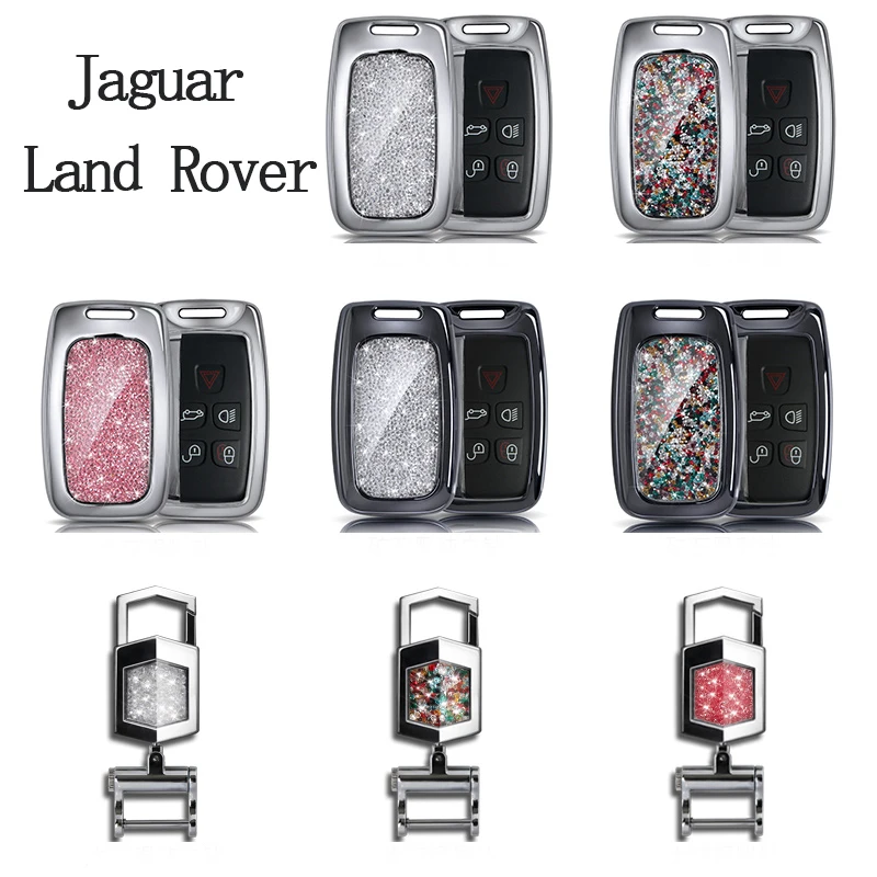 Чехол для автомобильного ключа сумка Jaguar XF Land Rover RANGE ROVER SPORT Freelander 2 DISCOVERY 4 Evoque