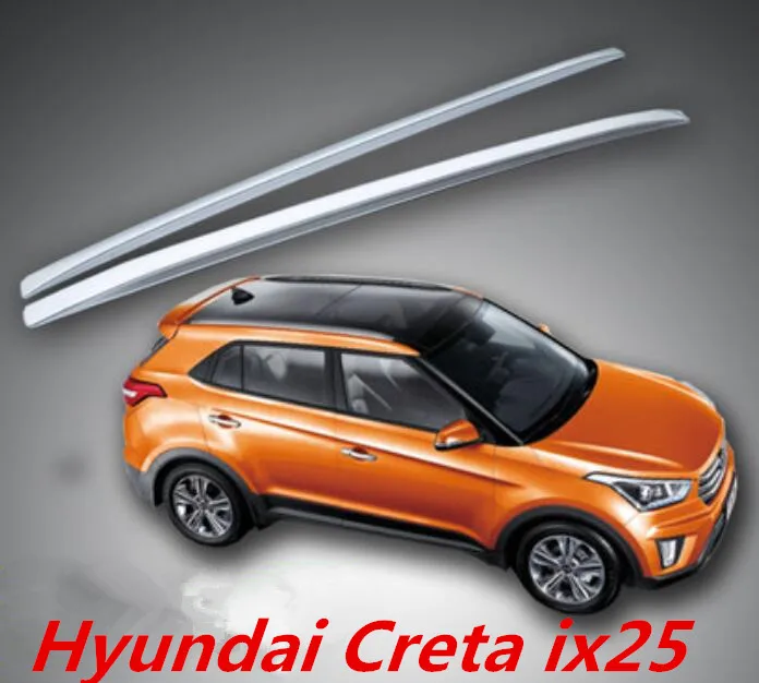 

NEW ABS Car Roof Rack baggage luggage bar For 14-18 Hyundai Creta ix25 2014 2015 2016 2017 2018 BY EMS