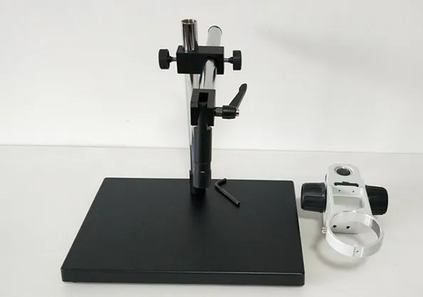 Лучший 1 компл. Микроскоп стрелы стенд подходит микроскоп фокус крепление/держатель диаметр отверстия 25 мм Dia76mm Бондер держатель руки