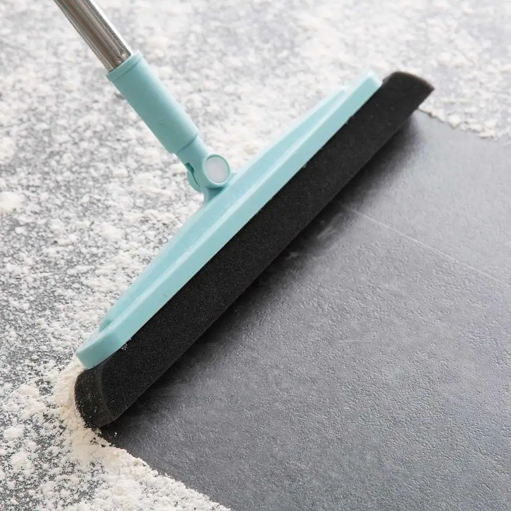 

OTHERHOUSE Household Long Handle Broom Magic Sponge Floor Cleaner Dust Brush Multifunctional Home Office Cleaning Tool