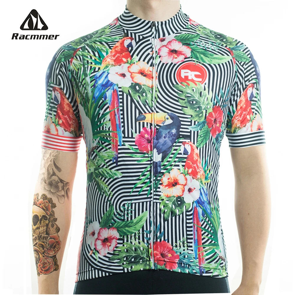 Racmmer 2018 дышащая велосипедная майка летняя MTB одежда Ropa Maillot Ciclismo спортивная # DX