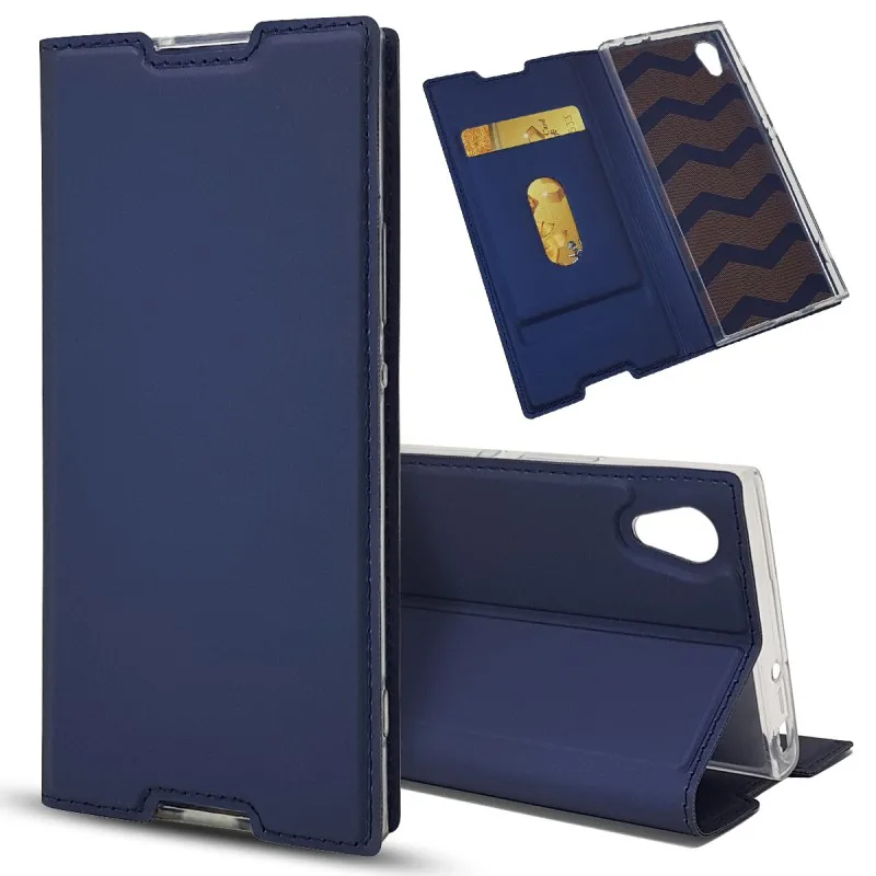 

Fashion Cases For Sony Xperia XA1 XA1 Plus Xa1plus Case Leather Wallet Flip Cover Hoesjes Carcasa Coque Etui Phone Accessories
