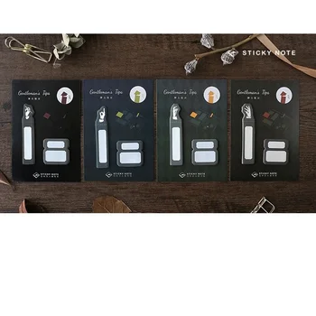 

36 pcs/lot Gentleman sticky note Finger hand mark tips memo pad for diary book planner agenda Office School supplies DM358