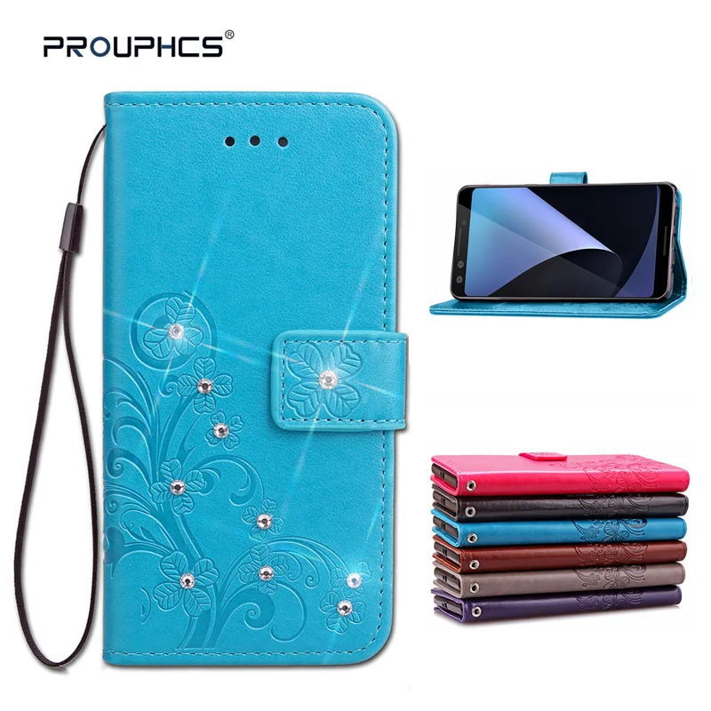 Prouphcs For Google Pixel 3 Case Lucky Clover Wallet Phone Leather Case