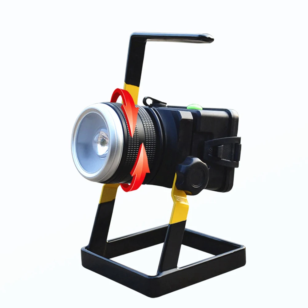Outdoor Rechargeable LED Floodlight Protable T6 LED IP65 ...