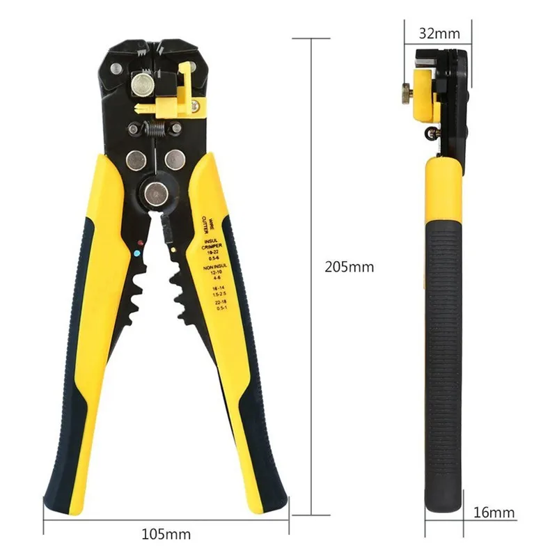 New peeling shear wire strippers stripper tool mini pliers cable cutters tools crimping plier stripping multitool function