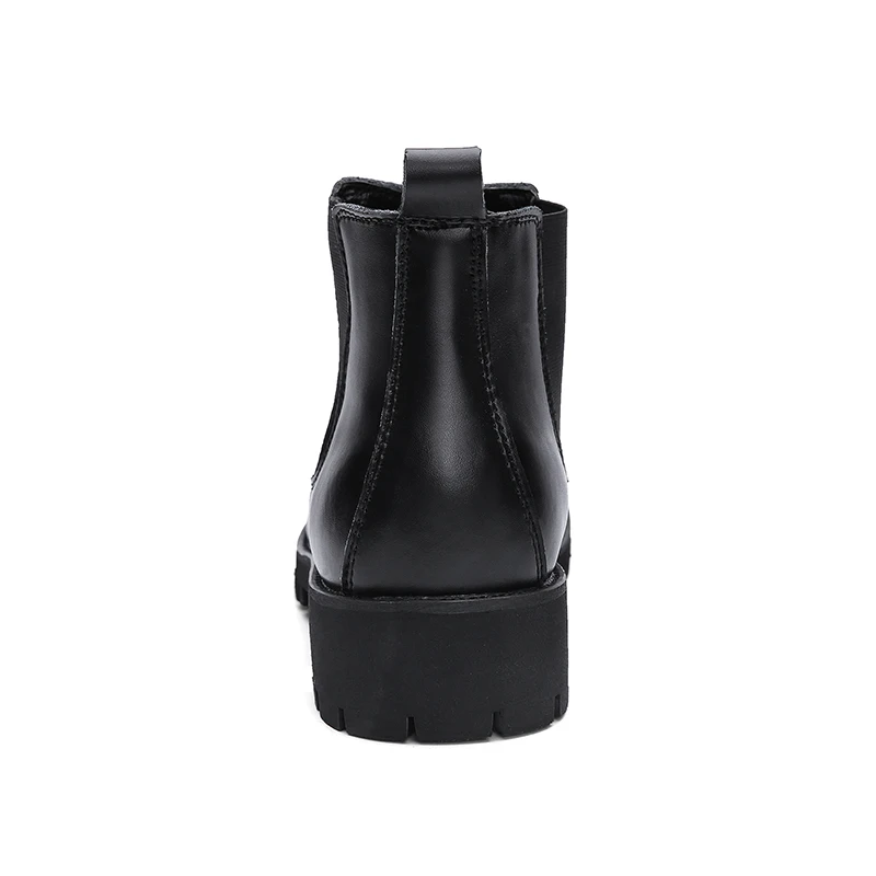 Causal De Homens Black Tornozelo Brown Couro Chegada light Deslizar Plus Genuínos Moda 45 Botas 38 Sobre Martin Nova Respirável Da Size Eftvq
