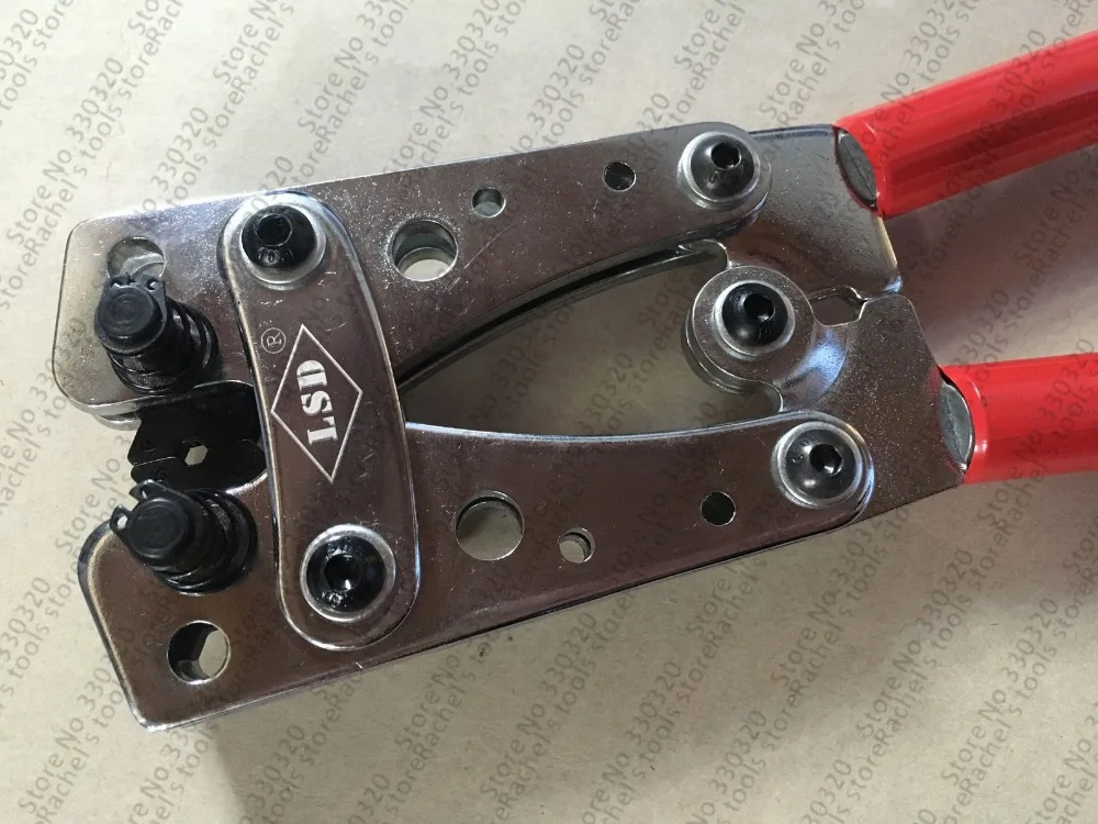 isoladas, Terminal Crimping Tool, Elétrica Crimper, Ferramenta