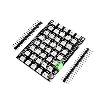 

40 bit RGB LED WS2812 Pixel Matrix Shield