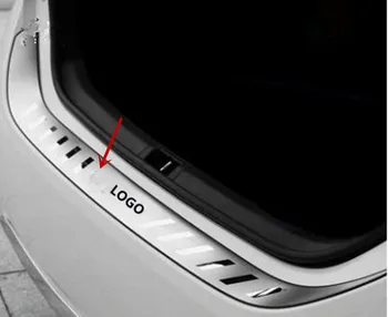 

high quality Stainless Steel car Rear Trunk Bumper Protector Rear Scuff Plate Rear Door Sill For Toyota Corolla 2014-2018