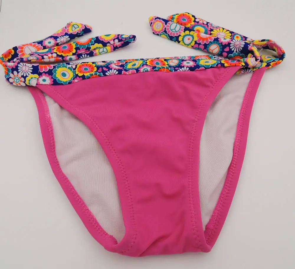 Подгузники для купания для маленьких девочек, купальный костюм на 12 лет - Цвет: 12T
