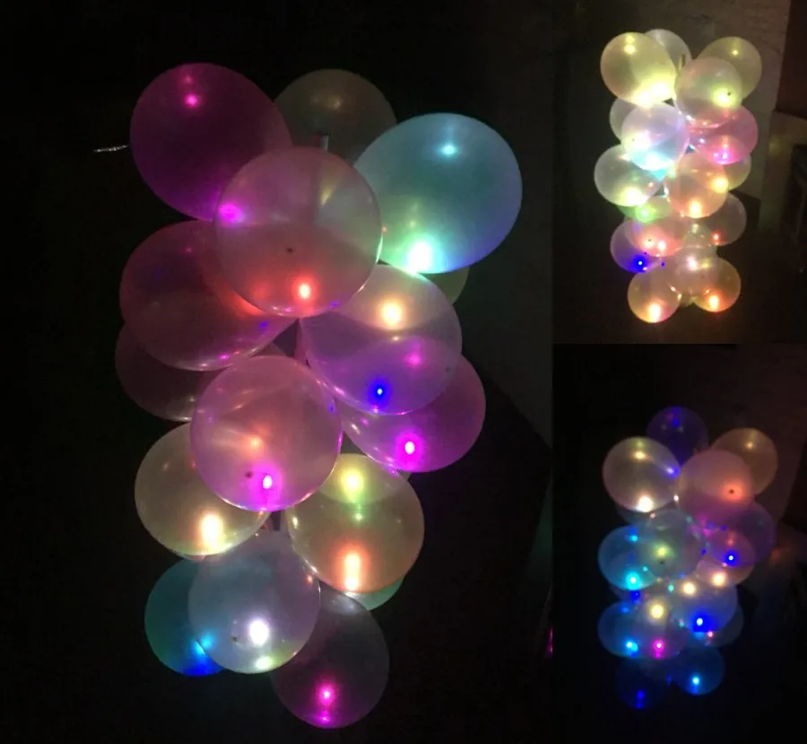 20 шт./лот мини Waterpoof свет для бумаги Фонари маленький шар LED лампы для Рождество вечеринок Свадебные украшения