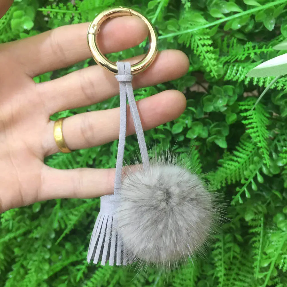 mink fur pompom tassle 4
