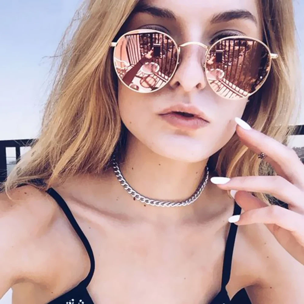 KeiKeSweet-Classic-Brand-Designer-Oval-Mirror-Hot-Vintage-Sexy-Women-Men-Cool-Sunglasses-Rays-Alloy-Round