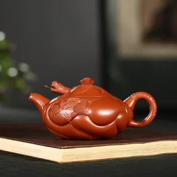 

wrinkled skin zhu mud big red fish are recommended change to 240 ml of kung fu tea gift dragon LOGO custom wholesale