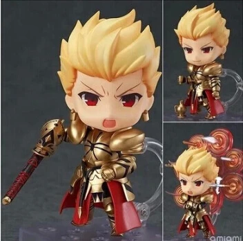 

NEW hot 10cm Q version Fate stay night Gilgamesh mobile action figure toys collection christmas toy doll