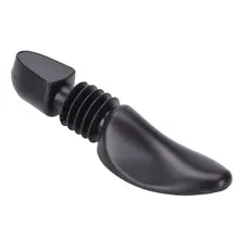 2019 1Pair Men / Women Plastic Spring Shoe Tree Stretcher Boot Holder Shaper Automatic Support Black Color HOT !